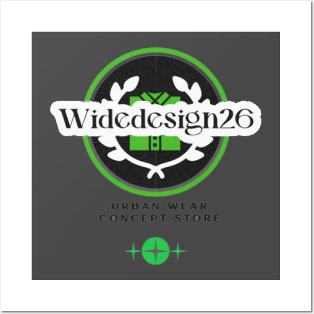 Widedesign26 Urban Wear Concept Store Wall Art by Wide Design 